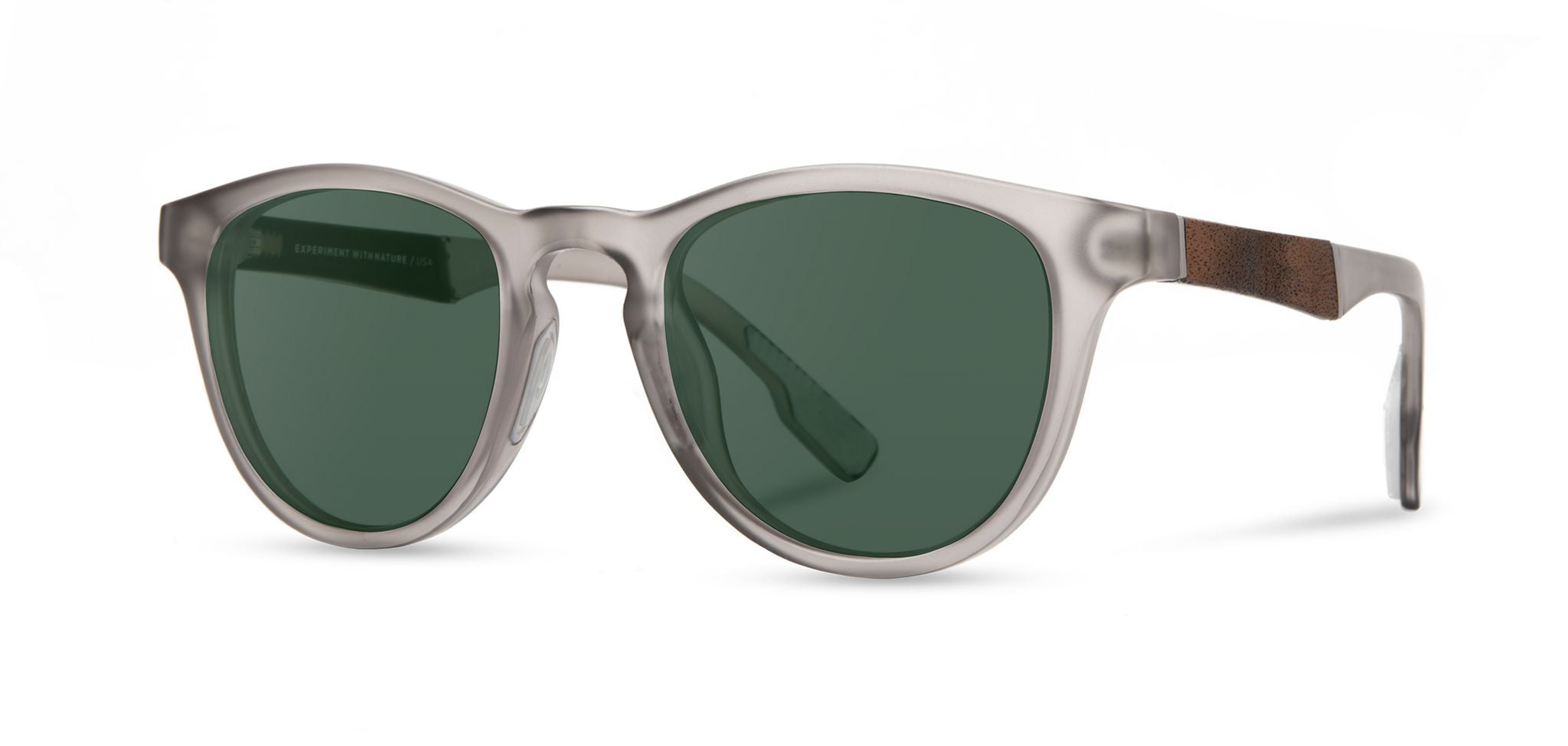 Francis ACTV: Matte Smoke // Elm Burl - G15 Polarized