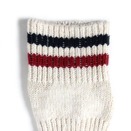 UES Sneaker Socks-White/Red/Navy