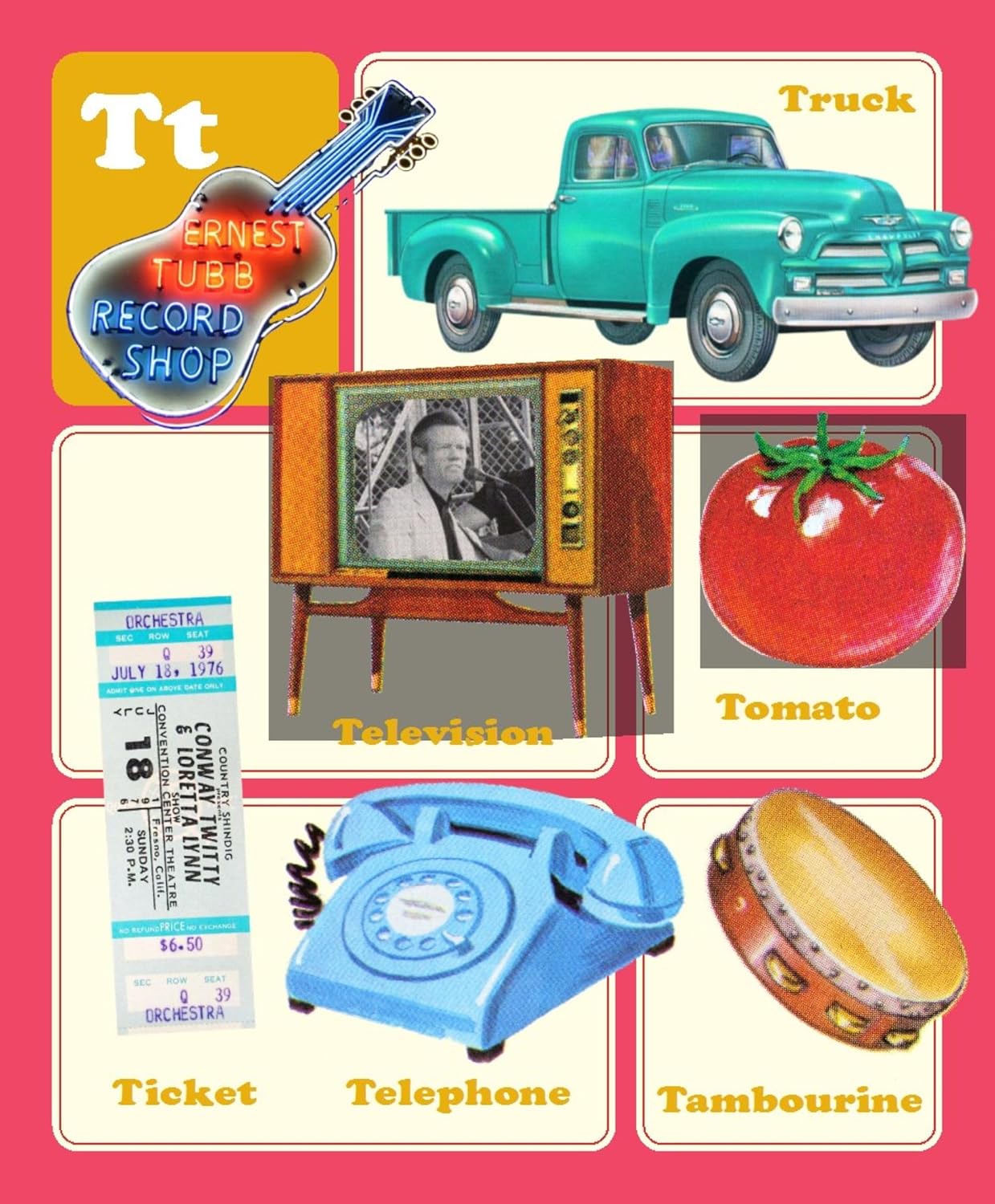 Country Music ABC Kids Board Book