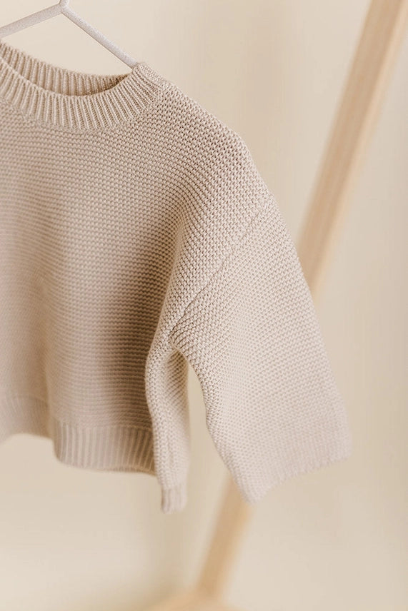 Hazelnut Knit Sweater
