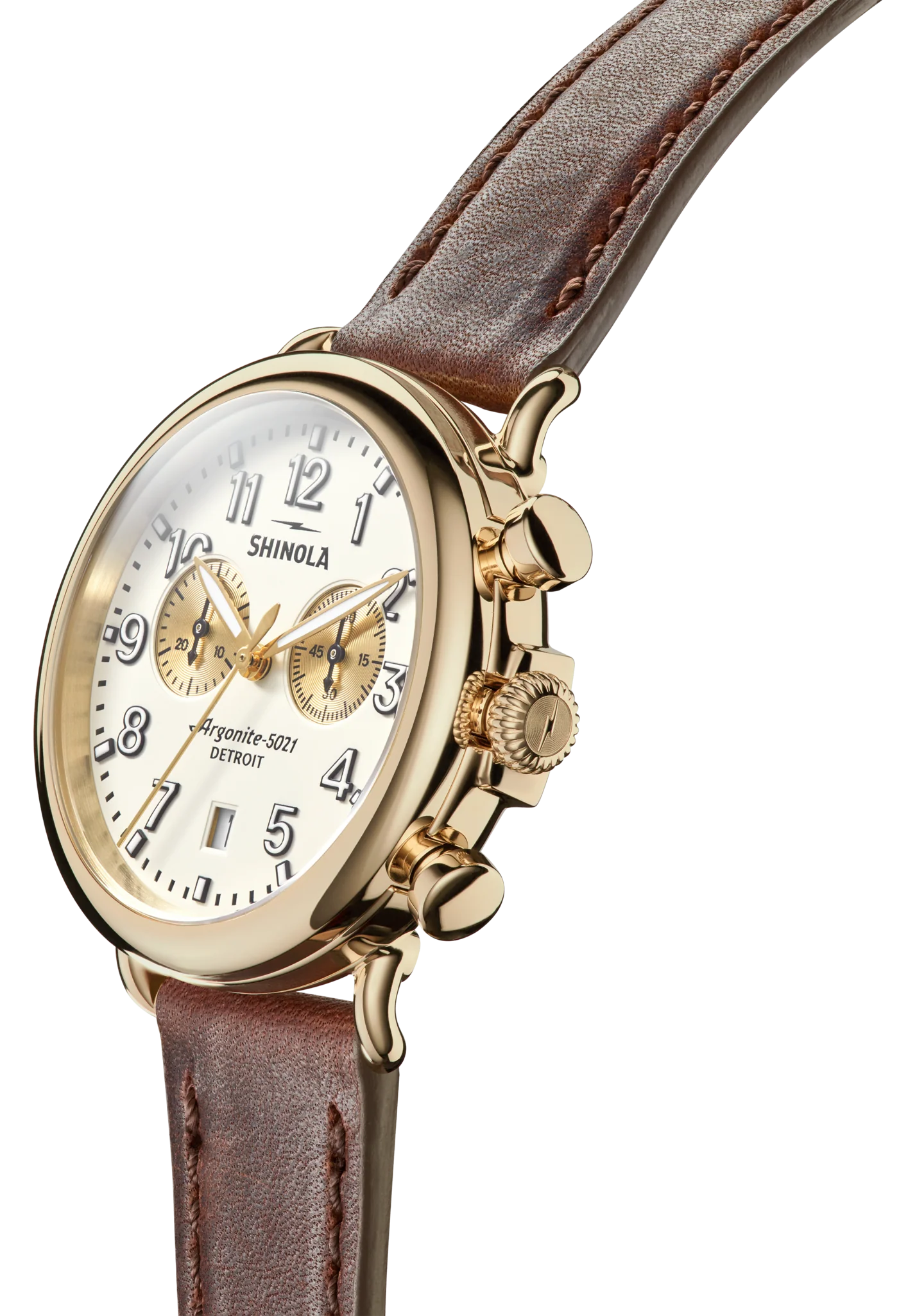 Runwell Chronograph Watch - Ivory