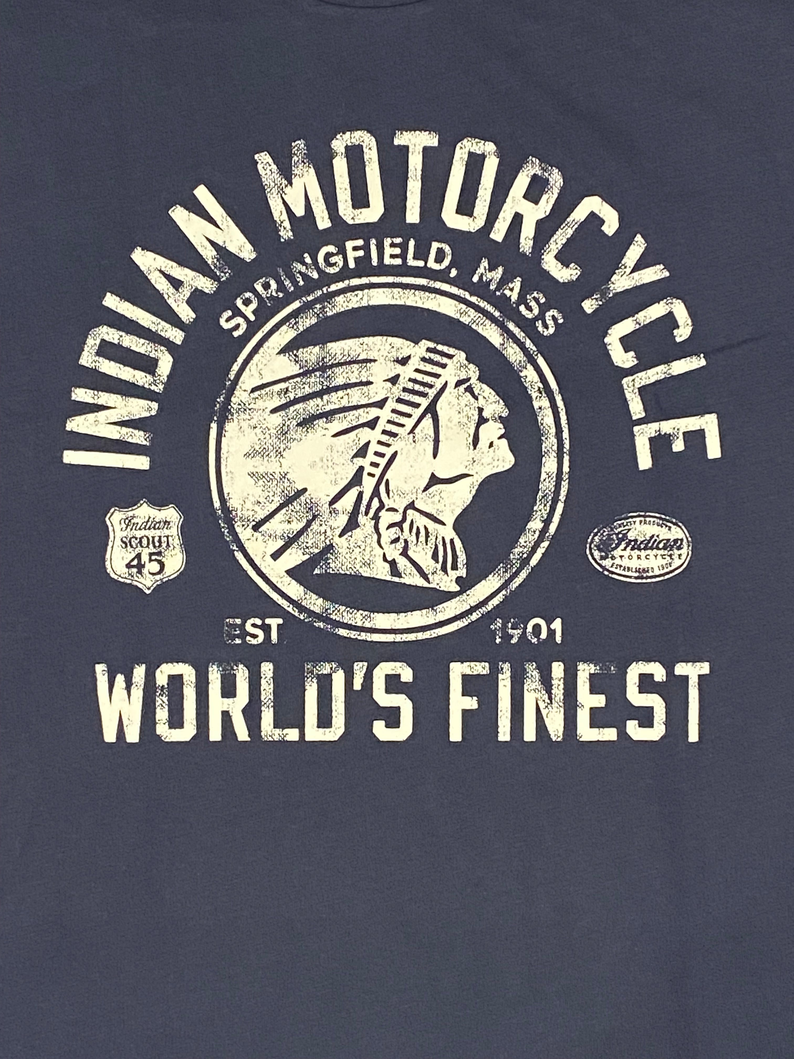 Indian Motorcycle RL2 Shirt-Navy
