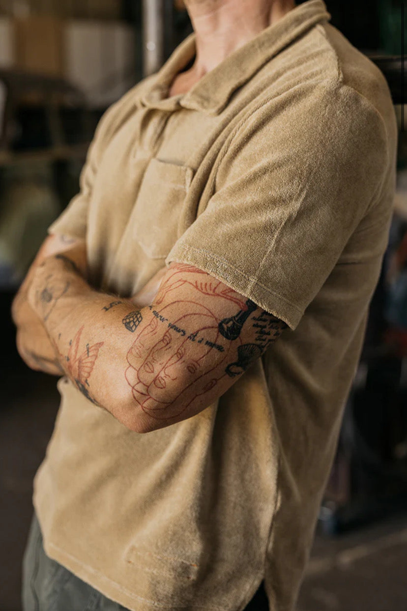 The Polo Organic Cotton Club Knit - Beige