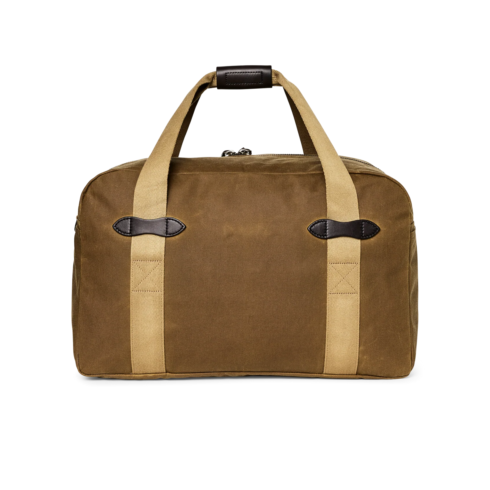 MEDIUM TIN CLOTH DUFFLE BAG - DARK TAN