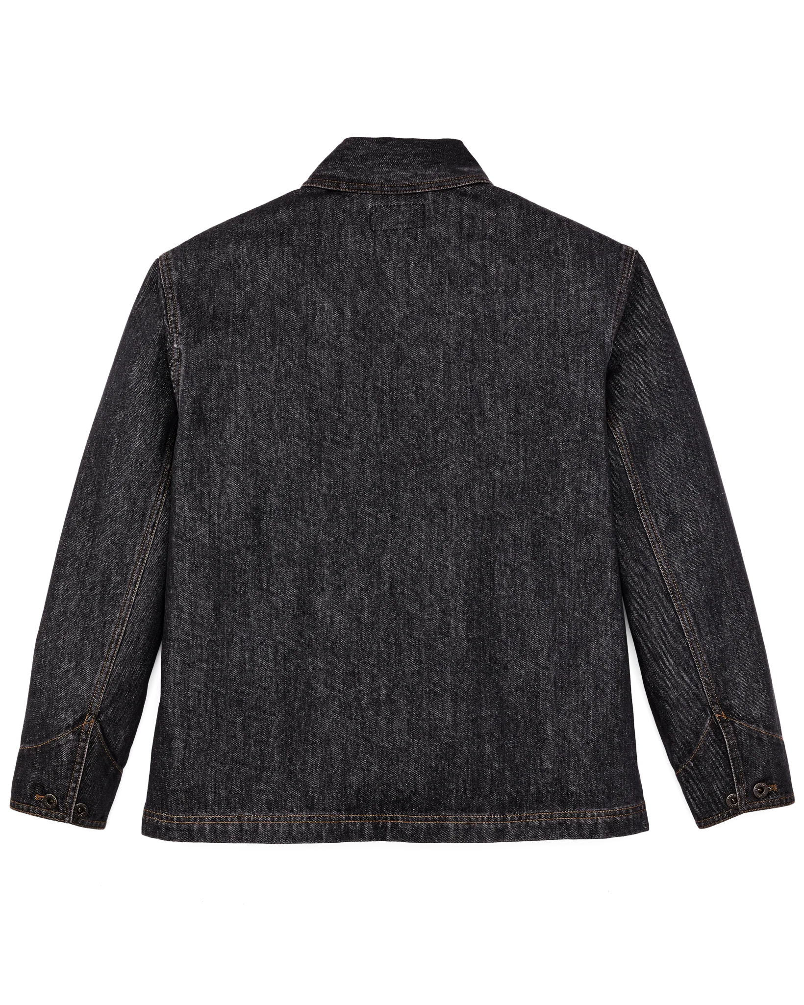 Women's Denim Barn Coat - Rinse Black