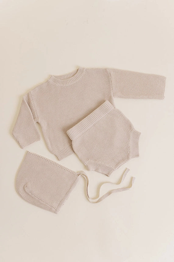 Hazelnut Knit Sweater