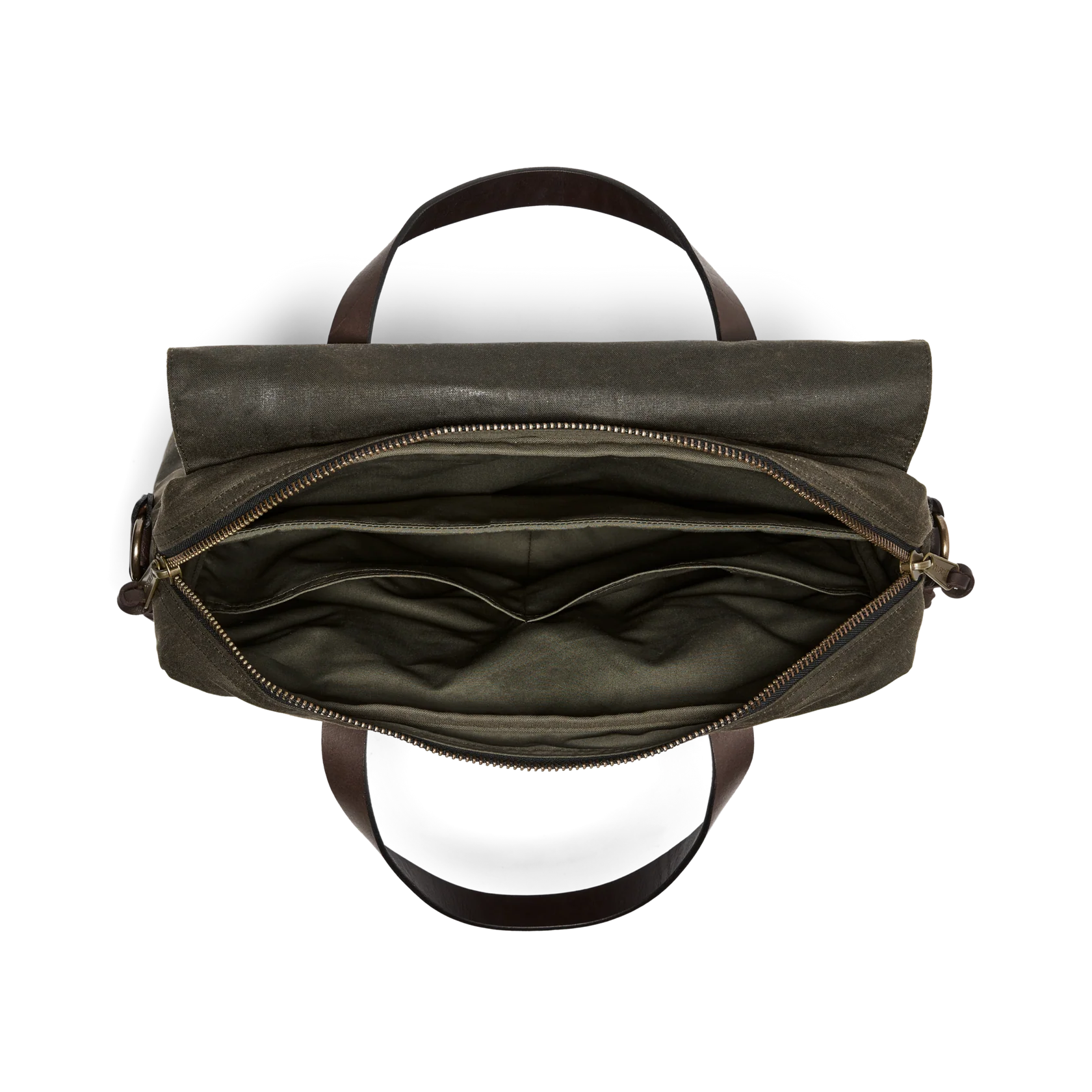 24 Hour Tin Cloth Briefcase - Otter Green