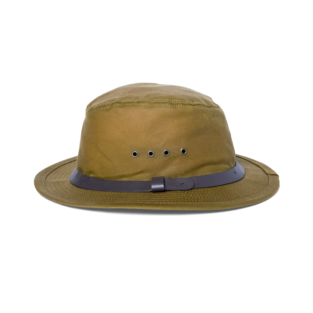 Tin Cloth Packer Hat-Dark Tan