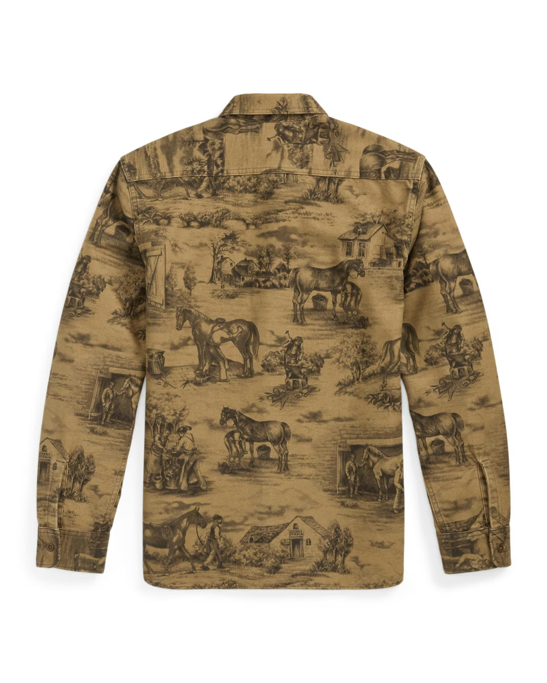 RRL Stables Moleskin Shirt