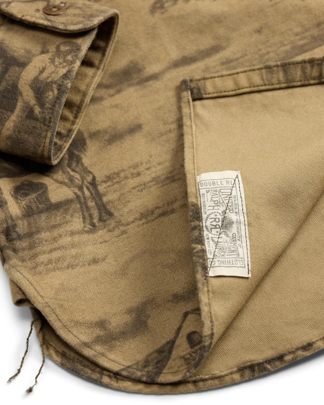 RRL Stables Moleskin Shirt