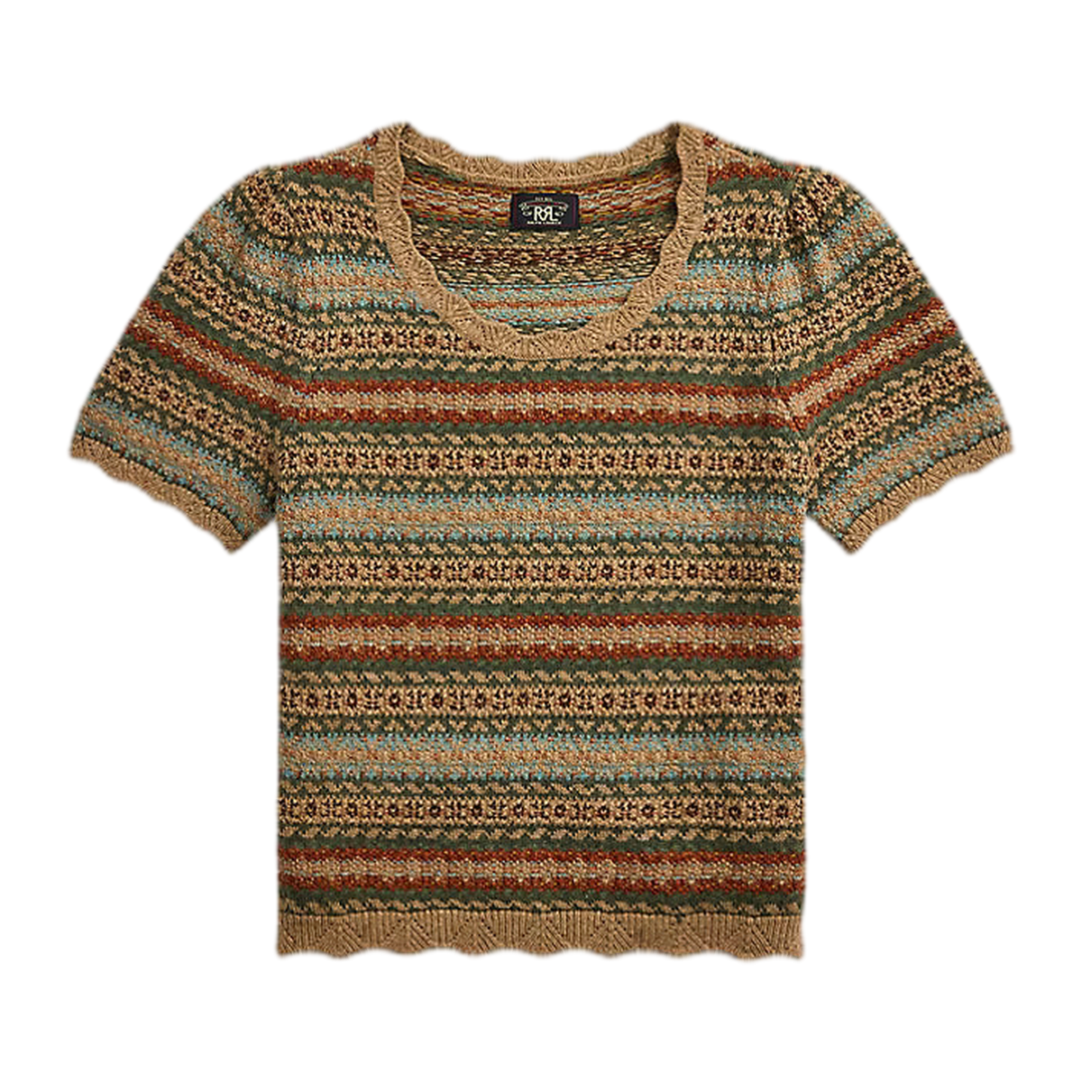 RRL Fair Isle Wool Jacquard Sweater