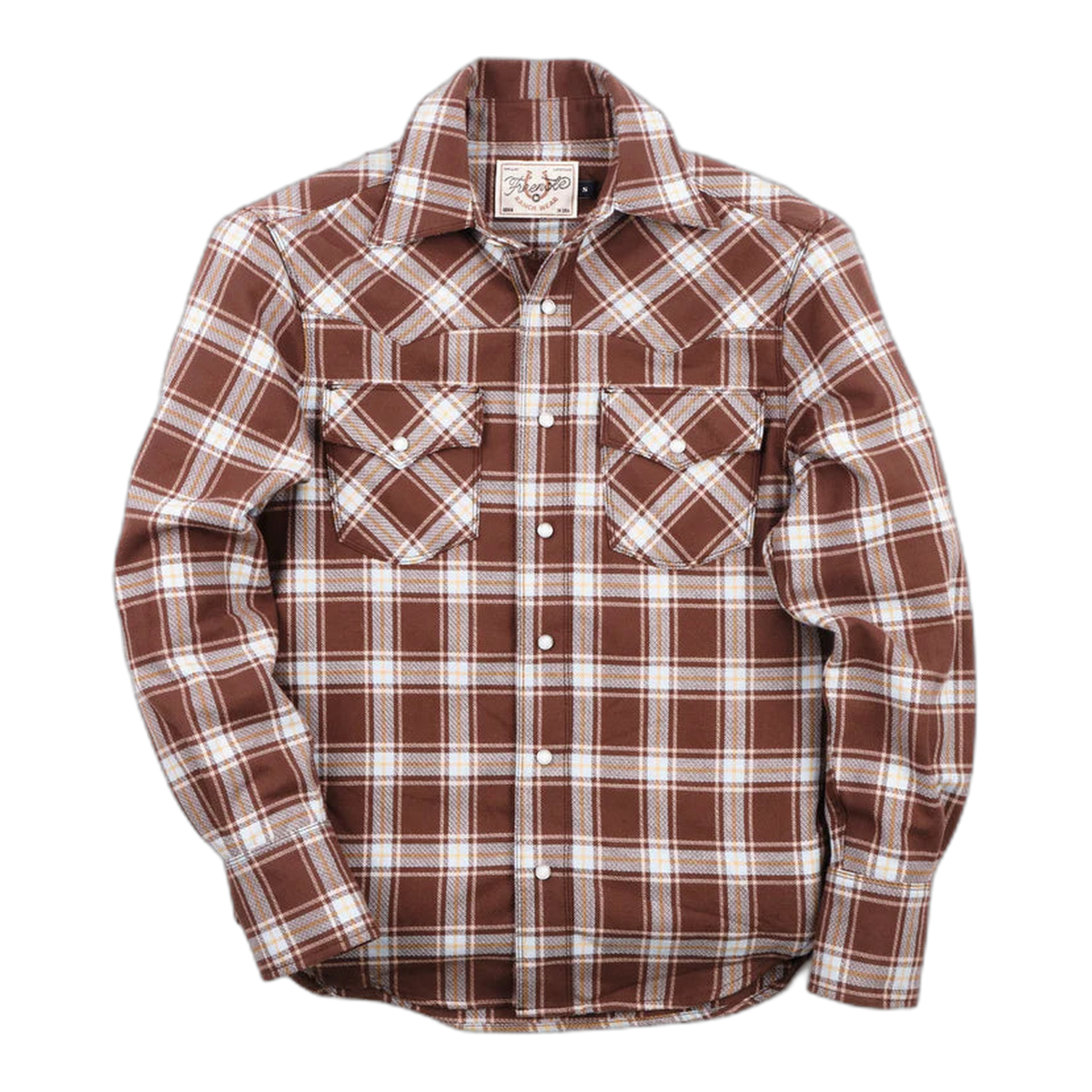 WESTERN SCOUT - BROWN PLAID