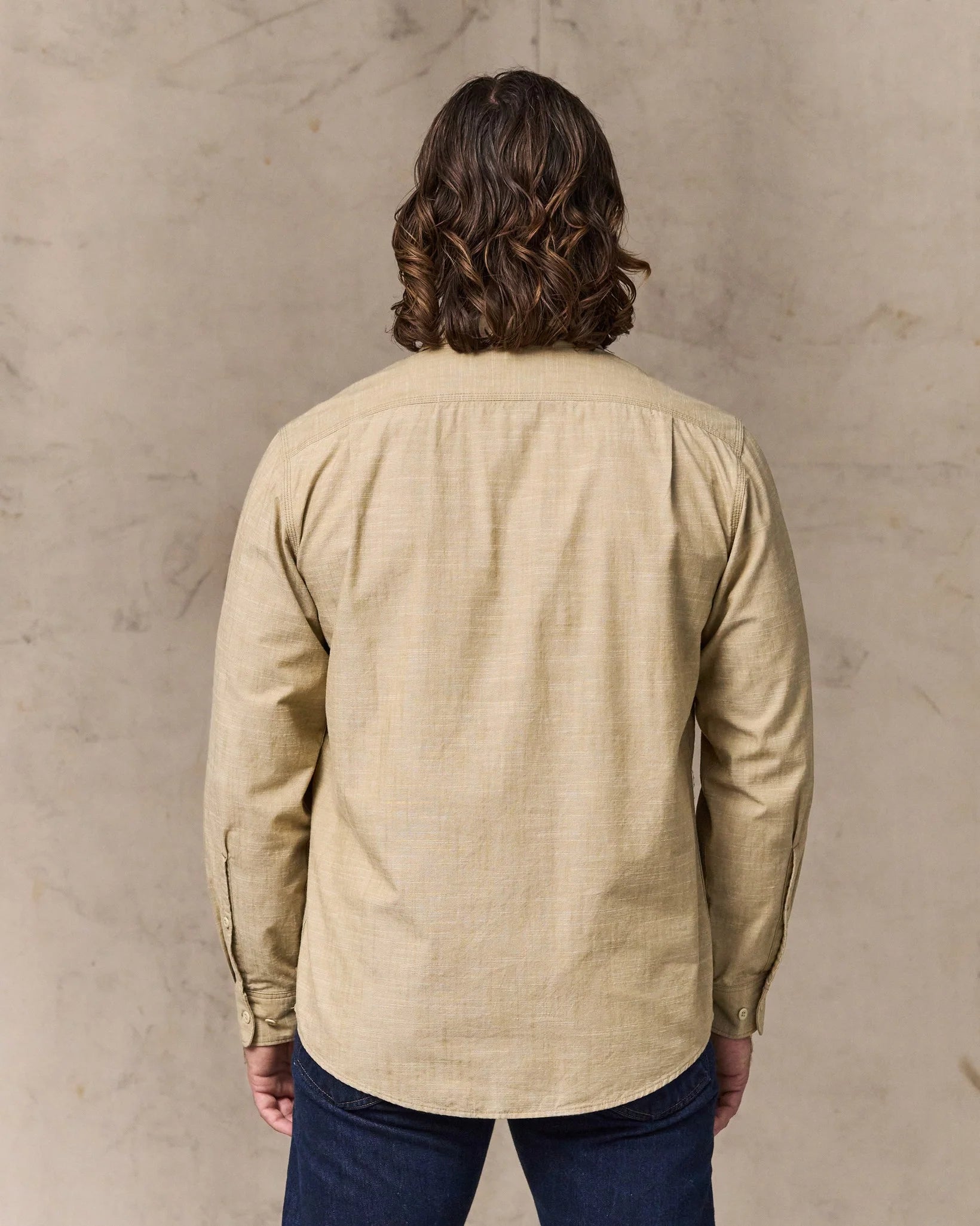 Chambray Cpo Shirt - Tan