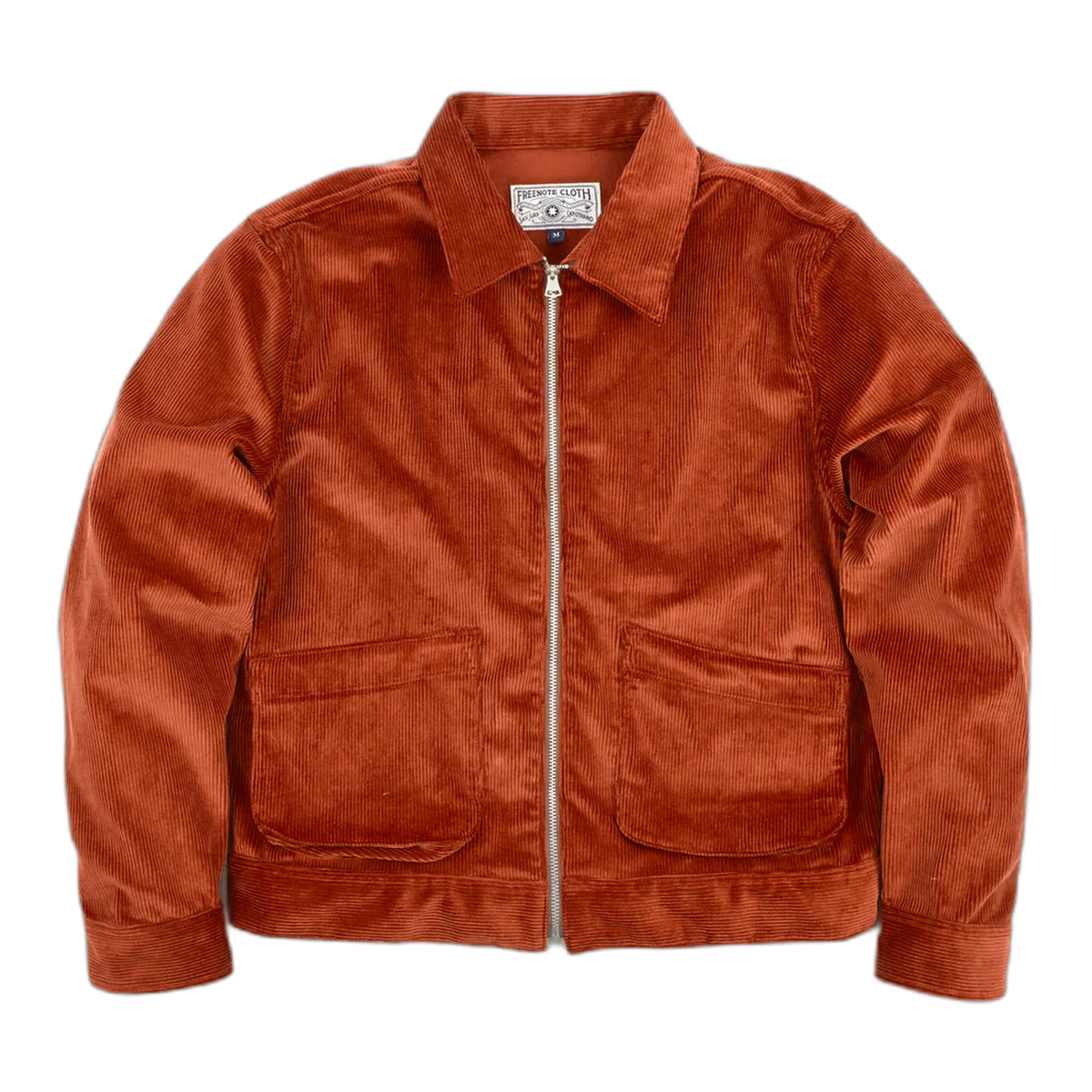Meeks Jacket Terracotta Corduroy