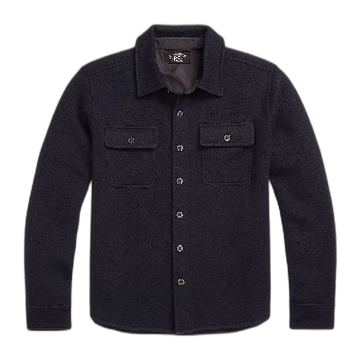 RRL Birdseye Jacquard Wool Workshirt Sweater