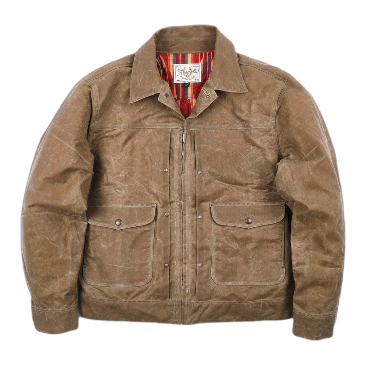 FARO JACKET 10 OUNCE TOBACCO WAXED CANVAS