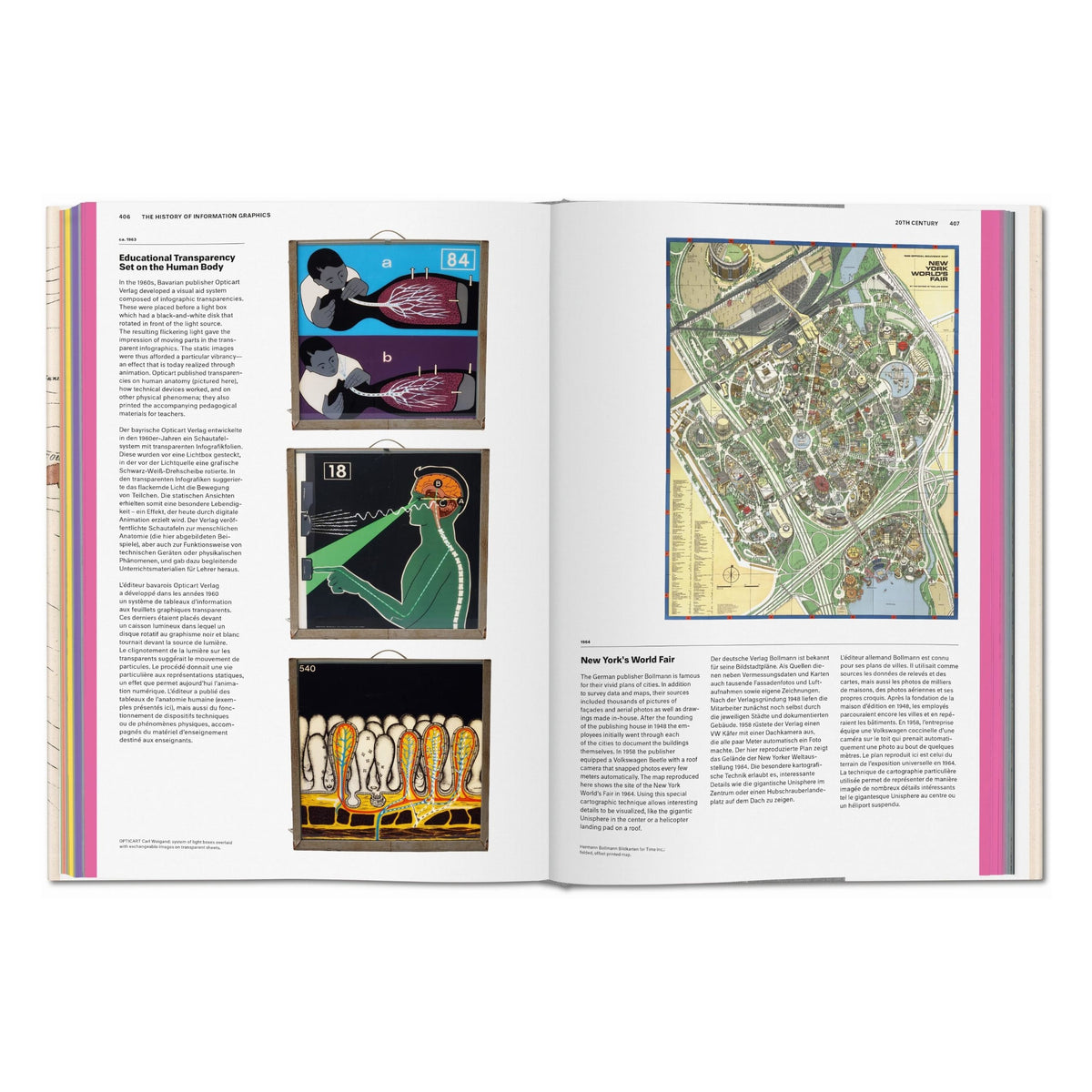 History of Information Graphics (German, French, English)