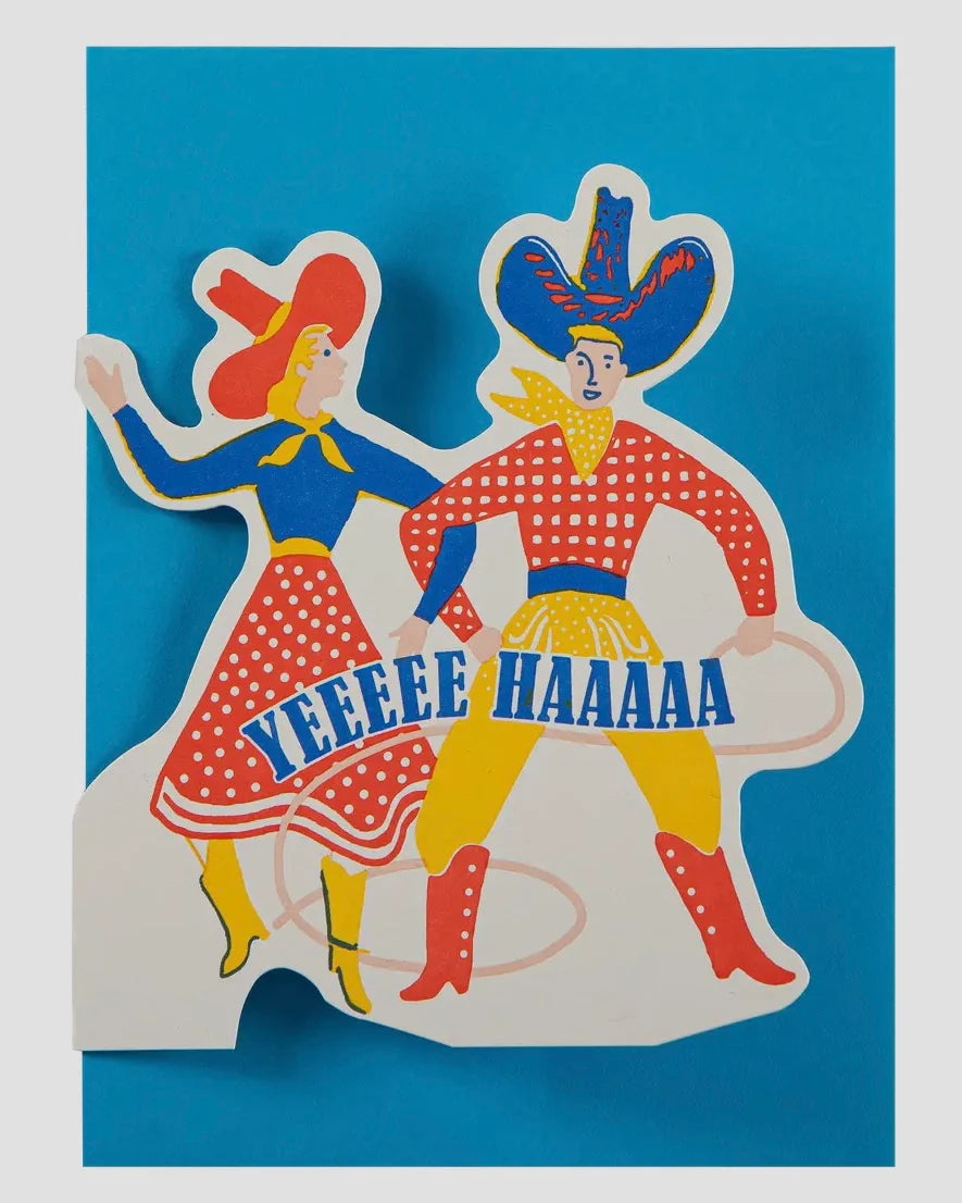 YeeHaa | Cut Out-Greeting Card