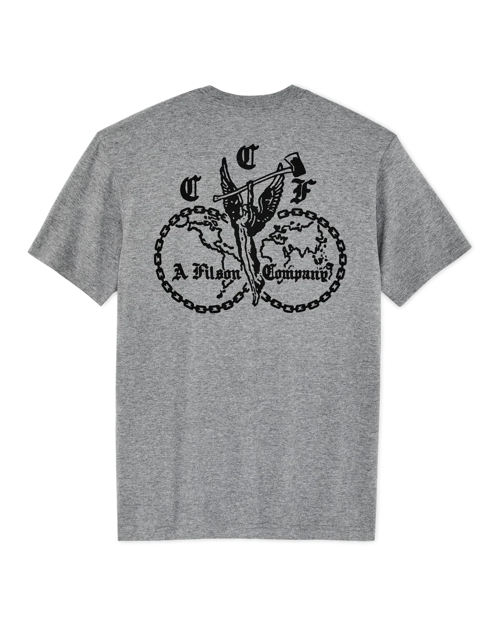 Union Graphic T-Shirt - Dark Gray Heather