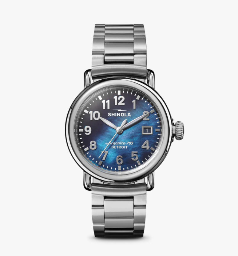Runwell Watch 36 mm-Cadet Blue