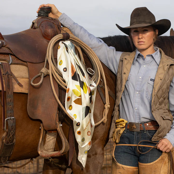 BRONC RIDER SCARF - LONG TALL