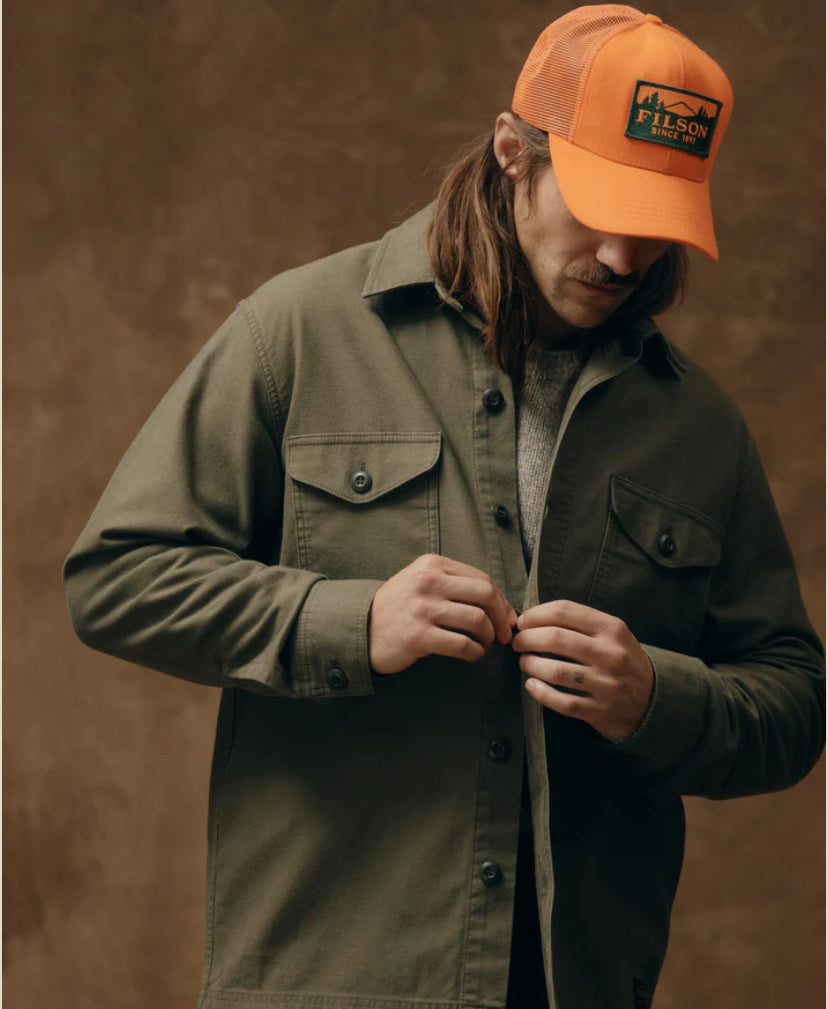CLARKSTON JAC-SHIRT -SURPLUS GREEN