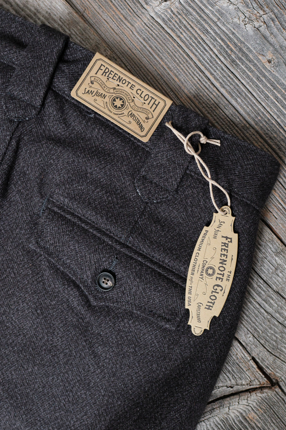 DUSTER PANT - CHARCOAL