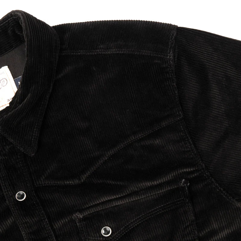 Calico Black Corduroy
