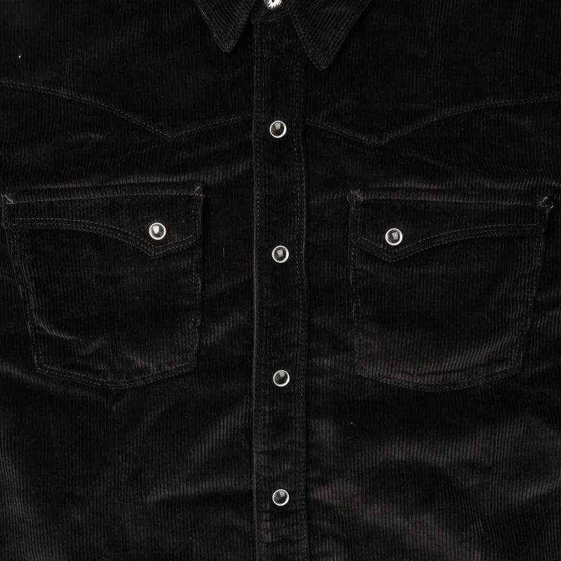 Calico Black Corduroy