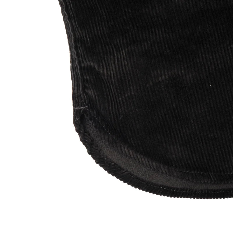 Calico Black Corduroy