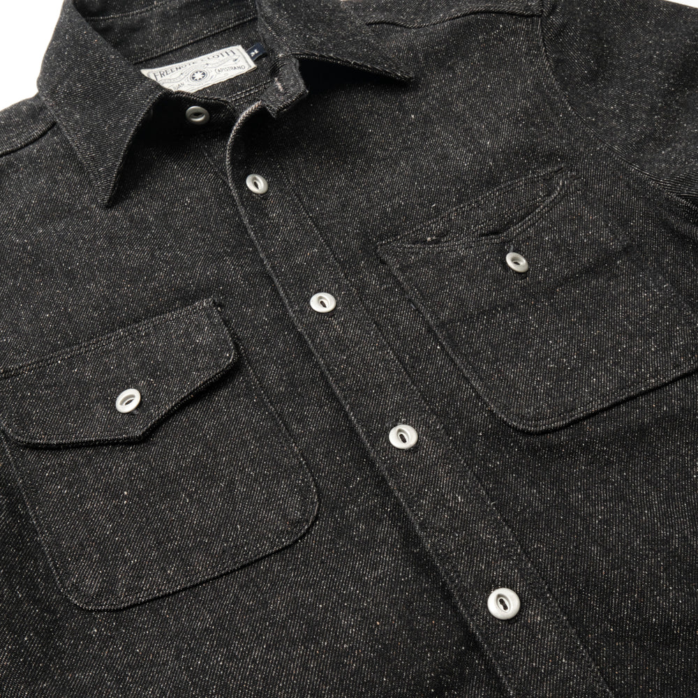 LAMBERT BLACK NEP DENIM