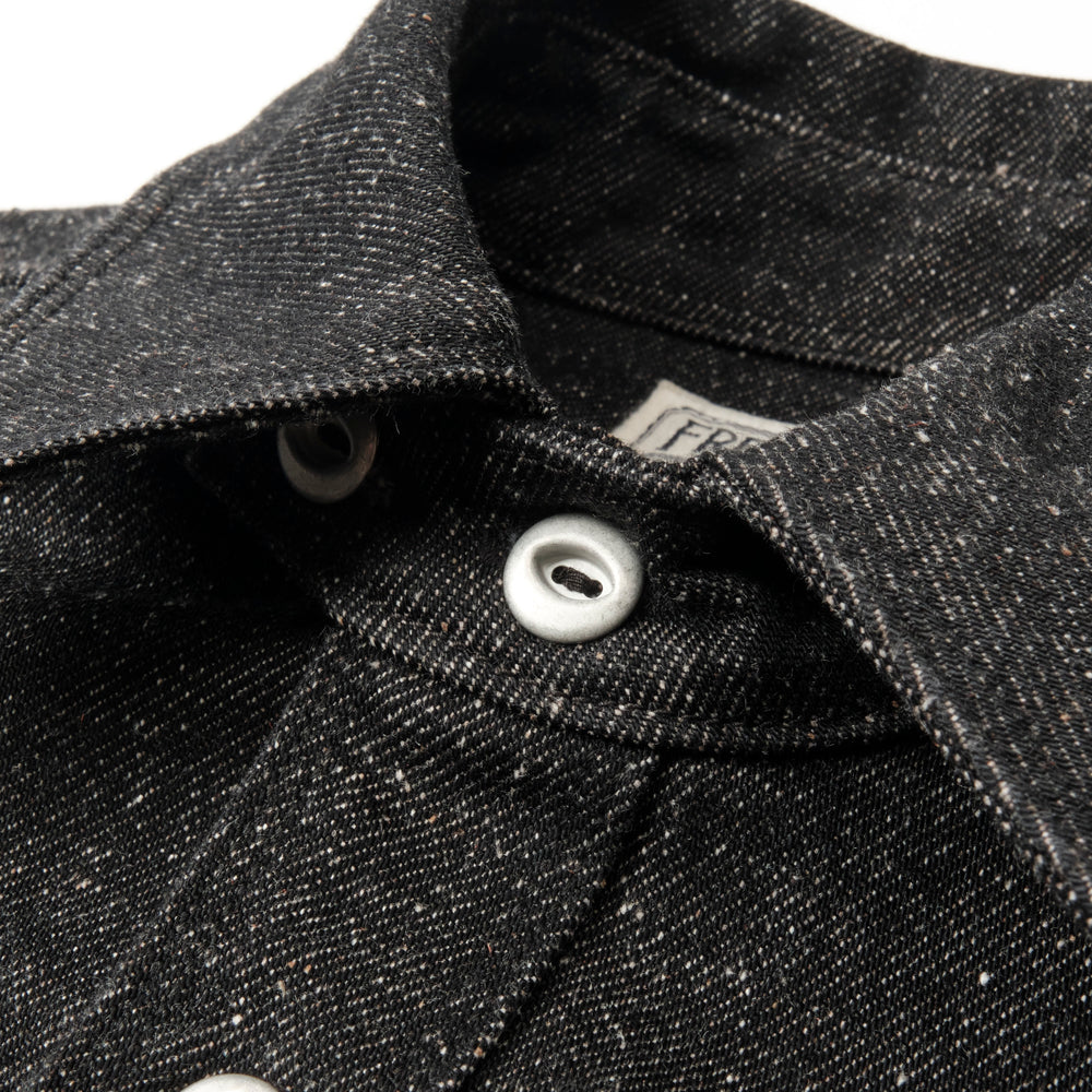 LAMBERT BLACK NEP DENIM