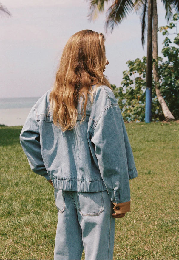 Mila Insulated Denim Jacket