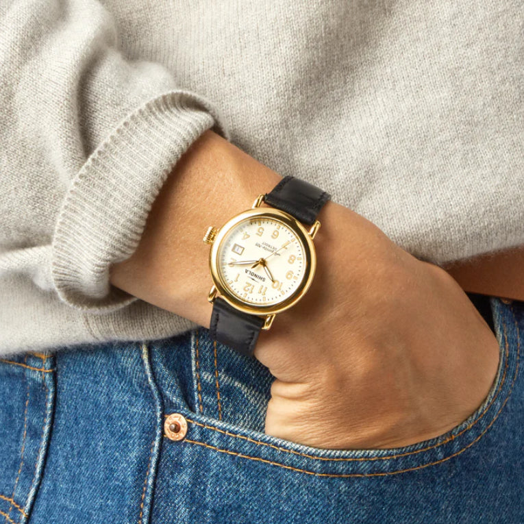 Runwell Watch 36 mm-Alabaster