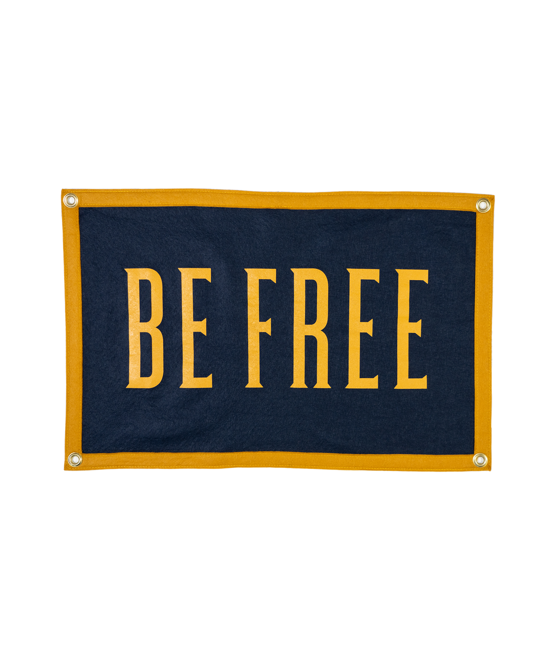 Be Free Camp Flag • United By Blue x True Hand Society x Oxford Pennant Original
