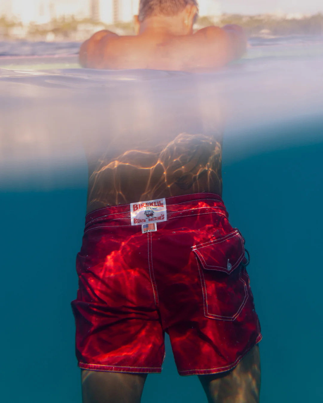 310 BOARD SHORTS - RED