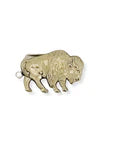 Brass Animal Pocket Knife - Buffalo