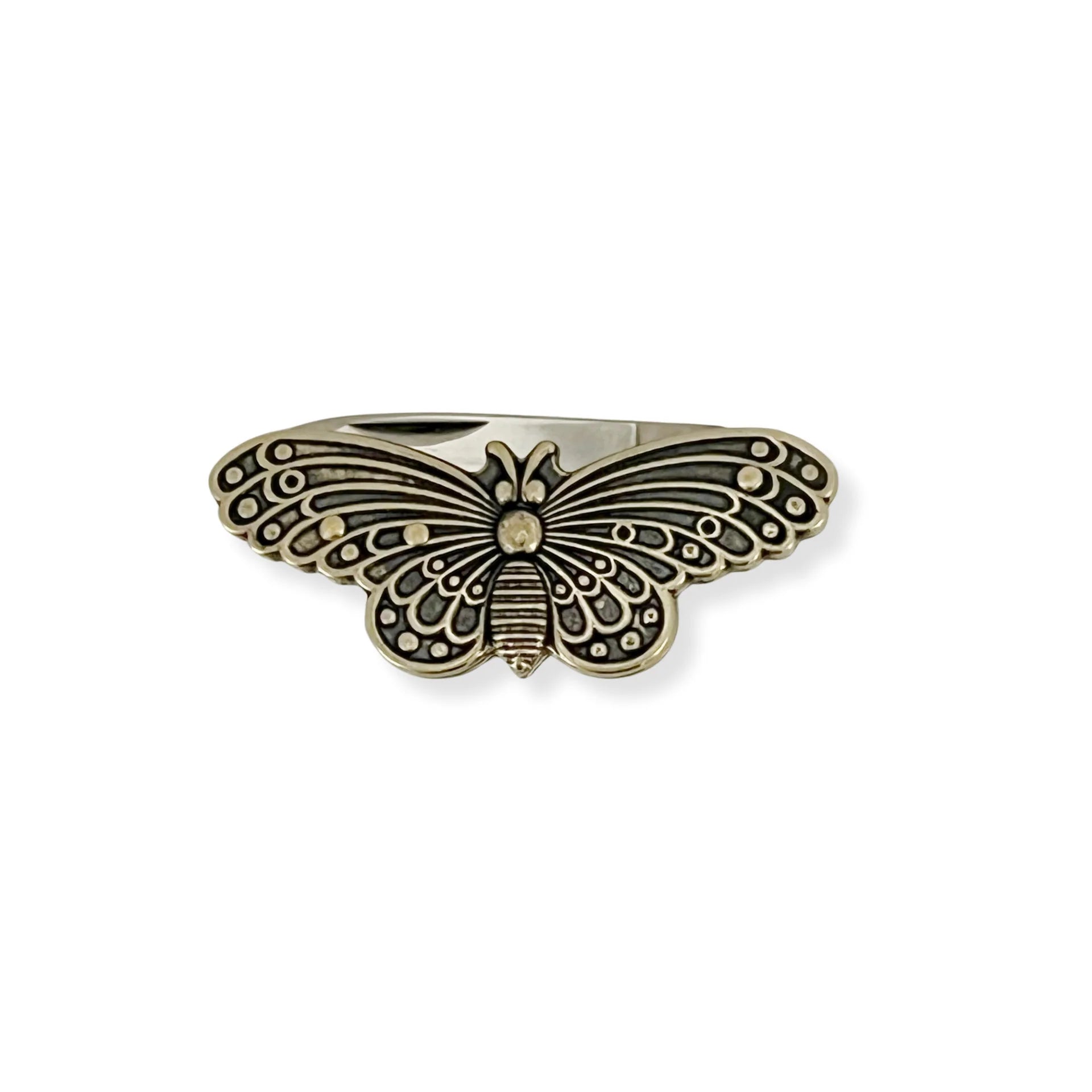 Brass Animal Pocket Knife - Butterfly