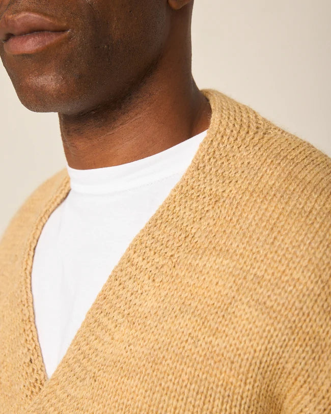 Bristol Cardigan - Sandstone