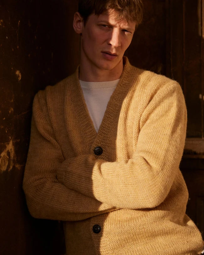 Bristol Cardigan - Sandstone