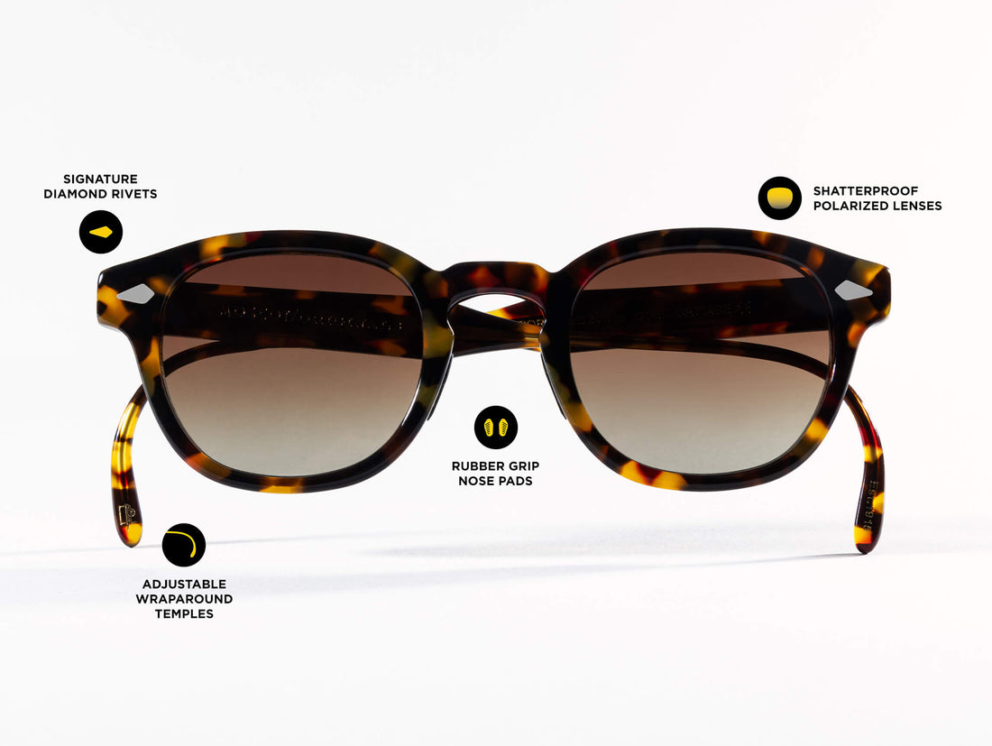 LEMTOSH SPORT - CRYSTAL/BLUE POLARIZED