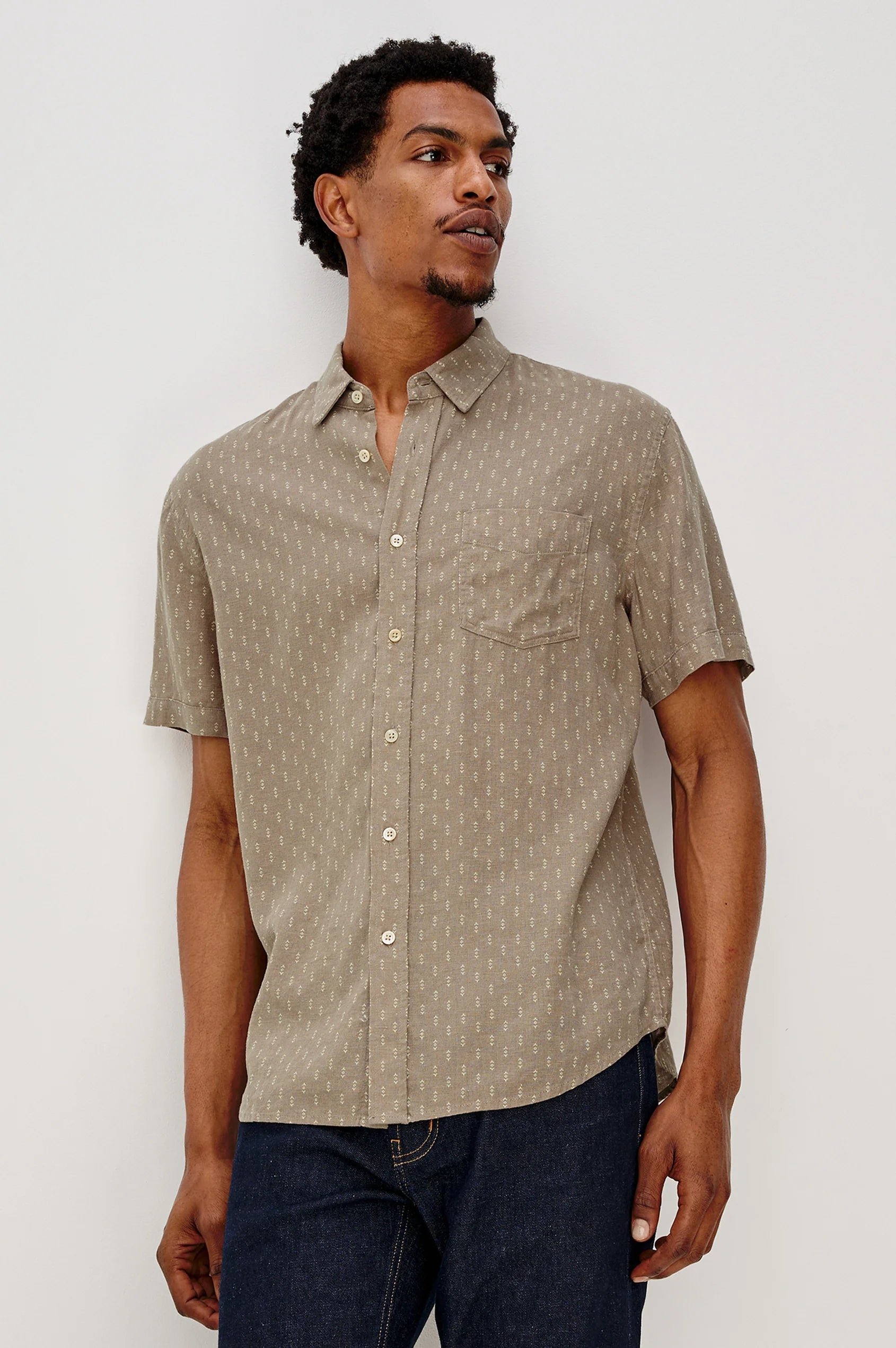 Carson Shirt - Arrow Dot Crater