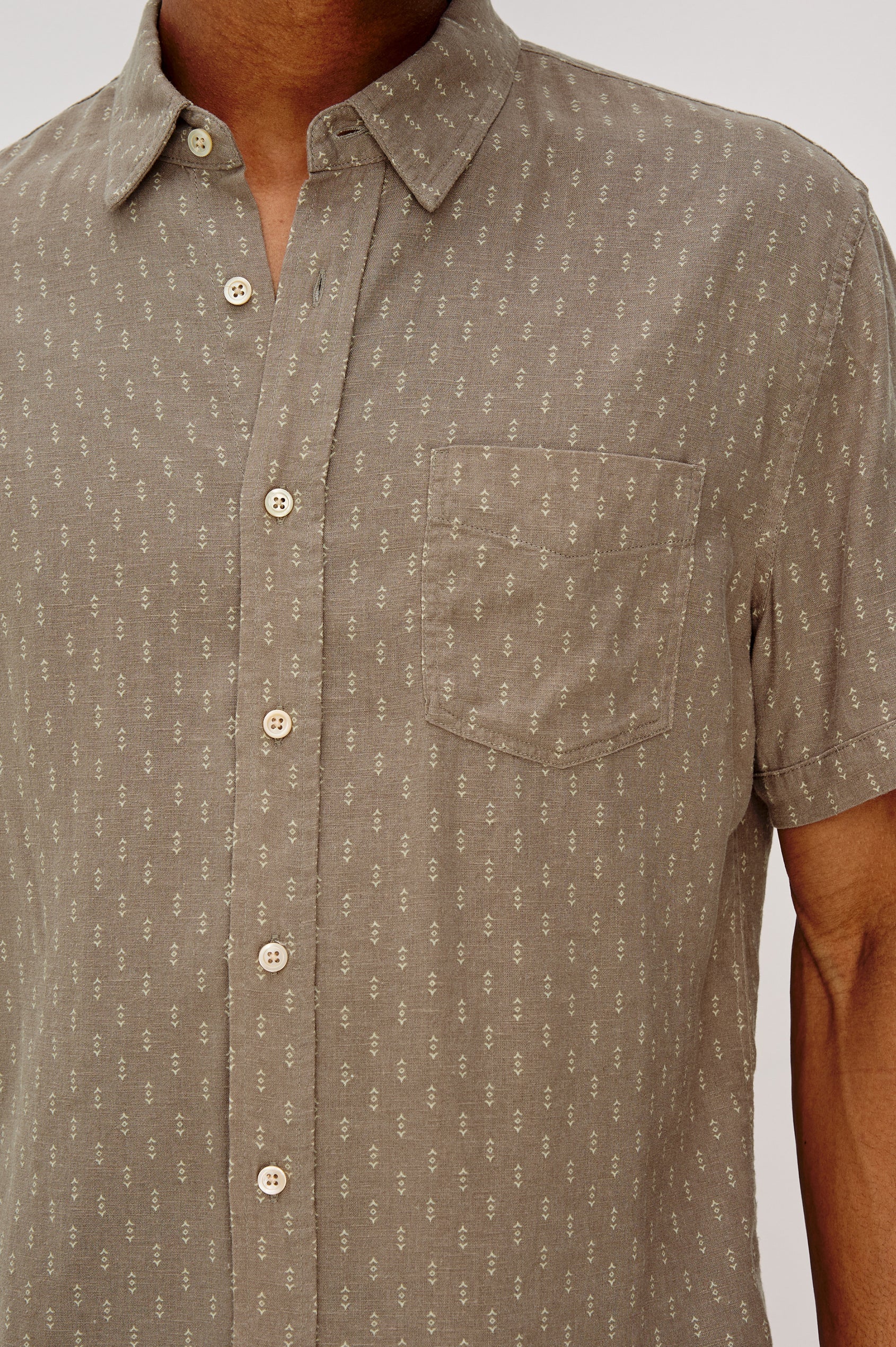 Carson Shirt - Arrow Dot Crater