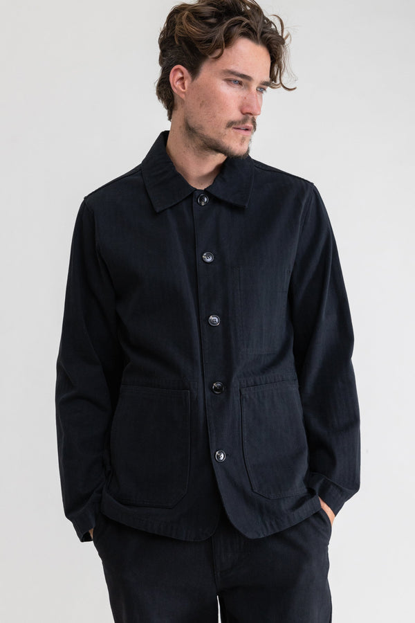 Classic Chore Coat Vintage Black