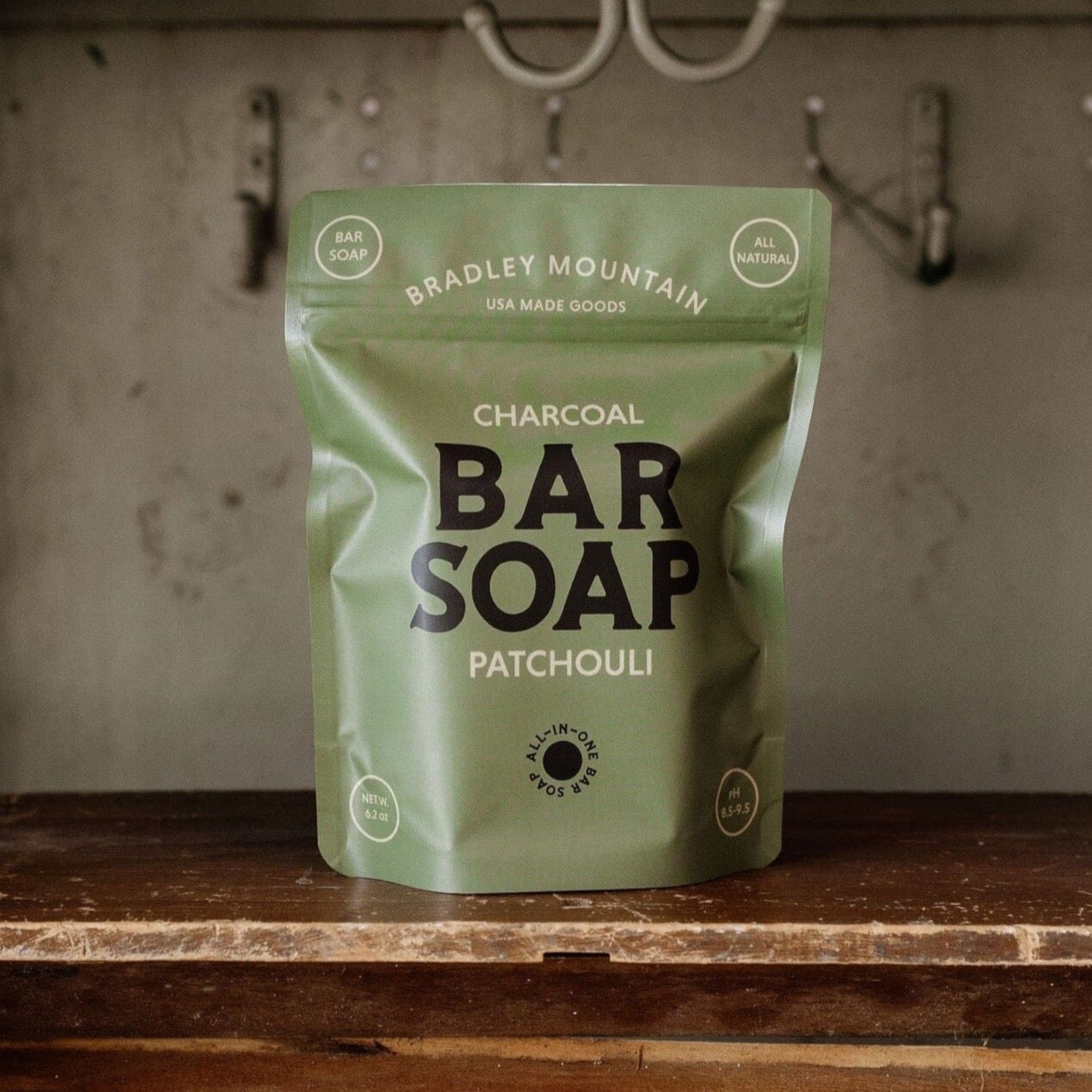 Charcoal Bar Soap - Patchouli