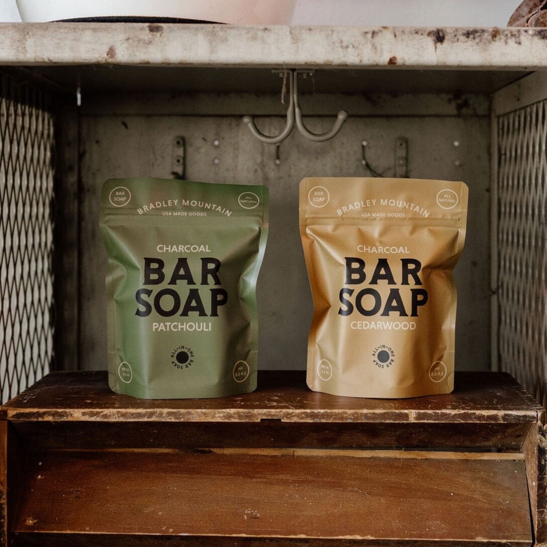 Charcoal Bar Soap - Patchouli