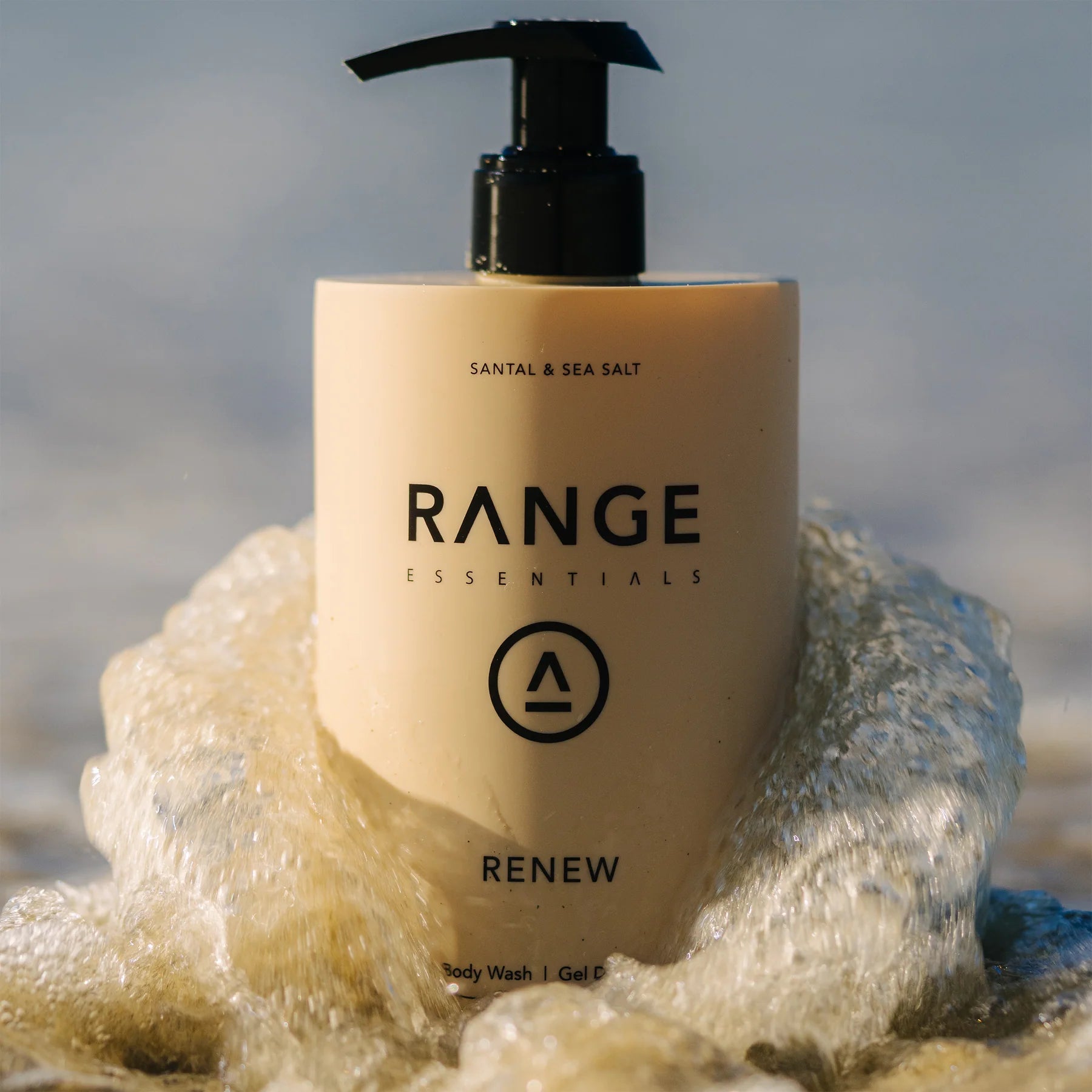 Range Essentials Body Wash | 450 ml | RENEW: Santal & Sea Salt