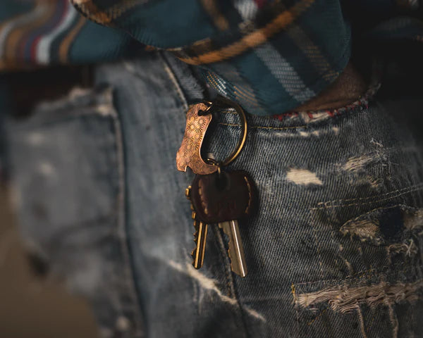 Western Key Rings - Boot