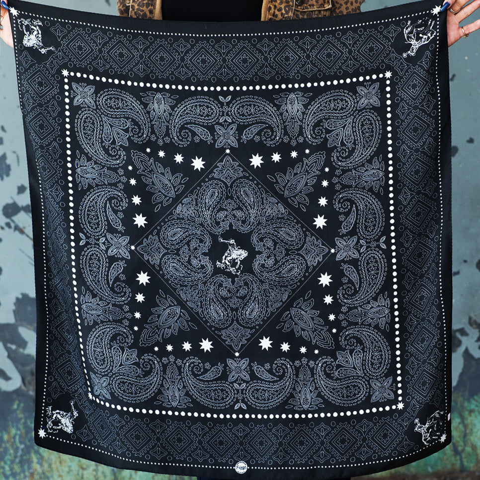BANDITOS LONG TALL SCARF - BLACK