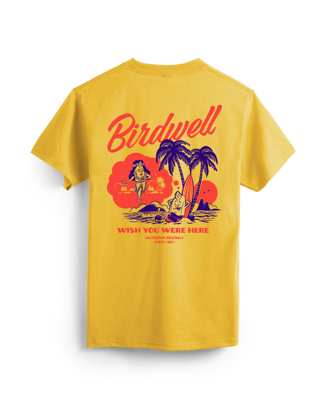 Daydreamin Birdie T-Shirt-Gold